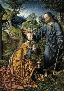 Oostsanen, Jacob Cornelisz van Christ Appearing to Mary Magdalen as a Gardener oil on canvas